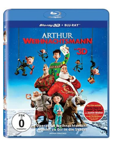 Arthur Weihnachtsmann in 3D (BLU-RAY)