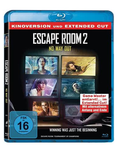Escape Room 2 - No Way out (BLU-RAY)