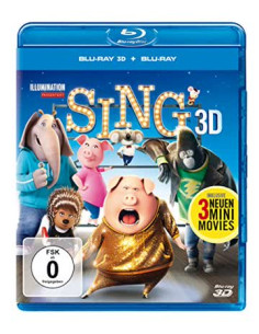 Sing 3D + 2D (BLU-RAY)