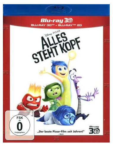 Alles steht Kopf (2D+3D) (BLU-RAY)
