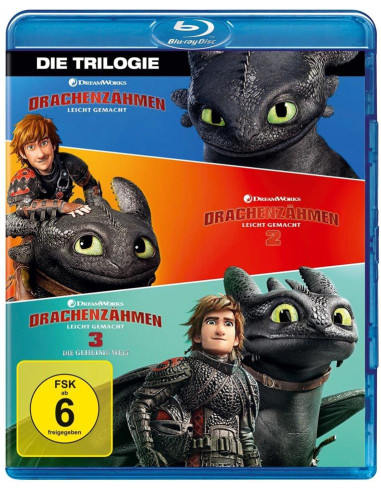 Drachenzähmen 1-3 (BLU-RAY)