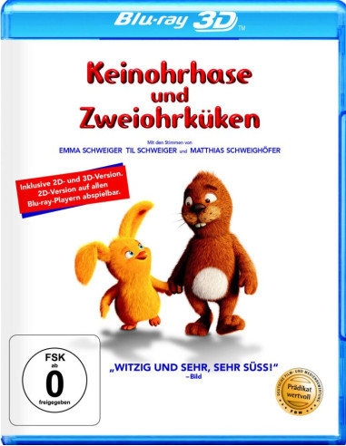 Keinohrhase und Zweiohrküken (BLU-RAY)