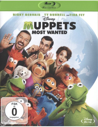 Muppets Most Wanted (BLU-RAY)